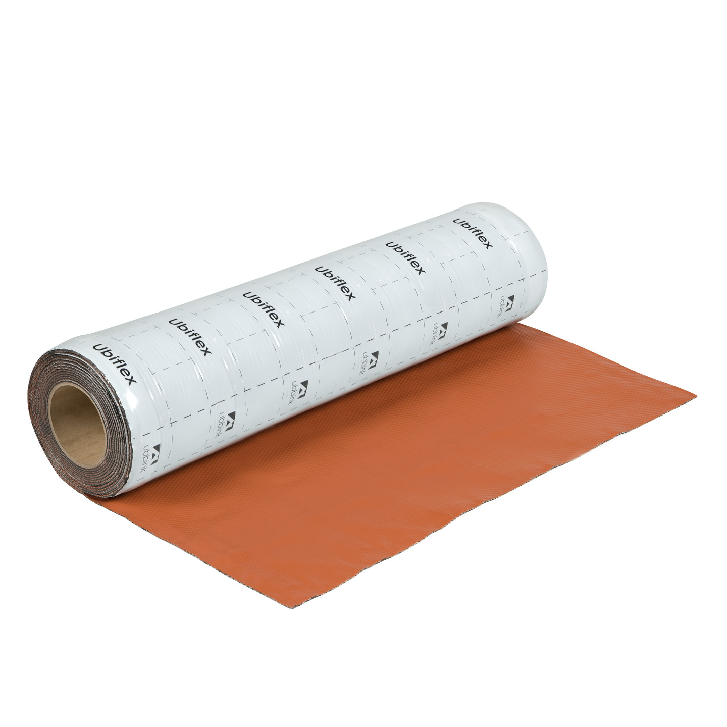 Rol a 5mtr. UBIFLEX FINIO loodvervanger 600mm zelfklevend rood Ubbink