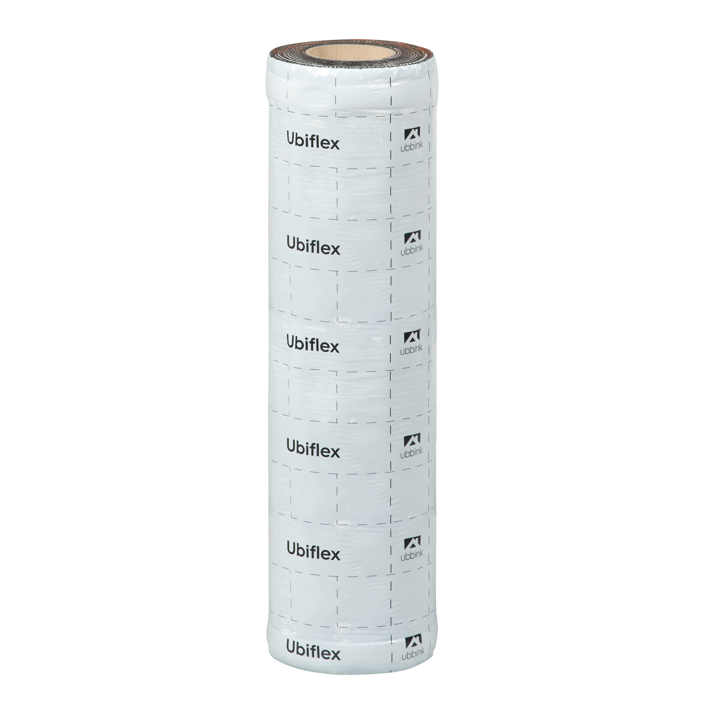 Rol a 5mtr. UBIFLEX FINIO loodvervanger 600mm zelfklevend rood Ubbink