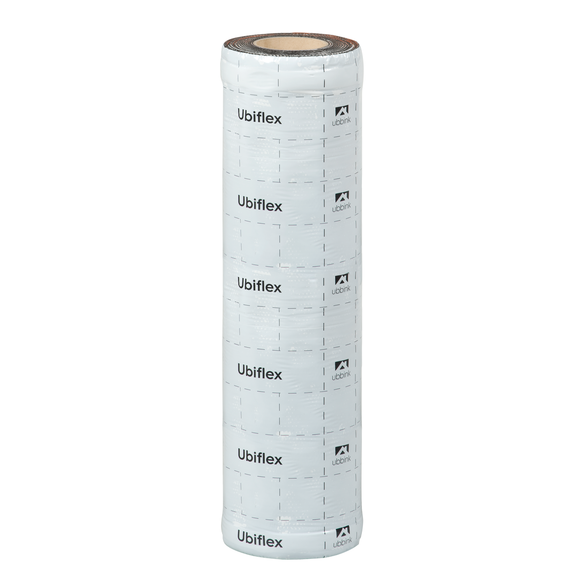 Rol a 5mtr. UBIFLEX FINIO loodvervanger 600mm zelfklevend rood Ubbink