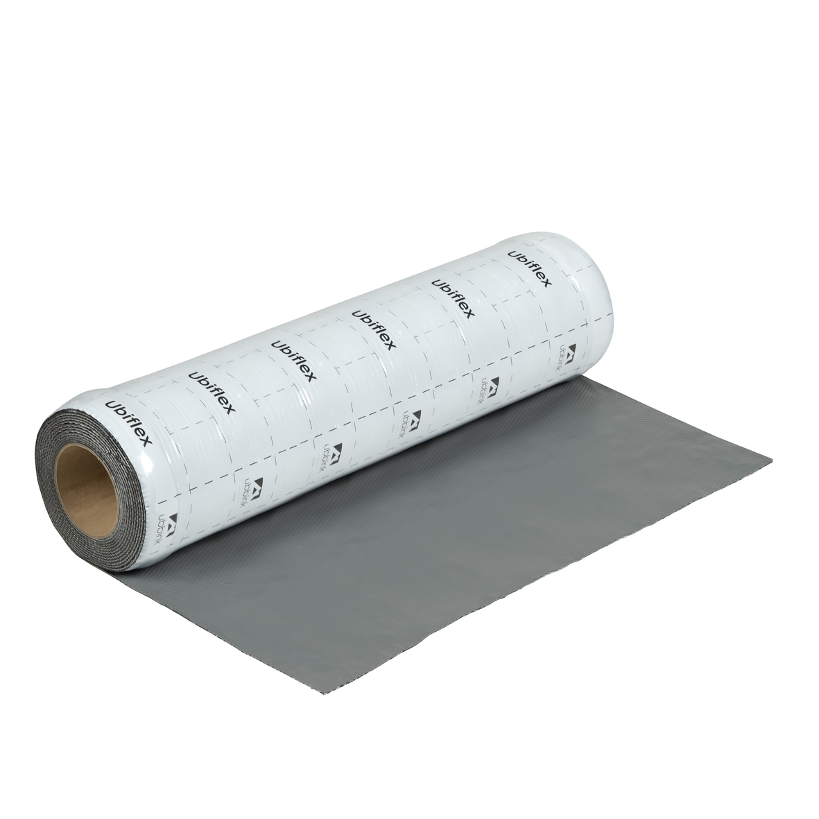 Rol a 5mtr. UBIFLEX FINIO loodvervanger 600mm zelfklevend grijs Ubbink