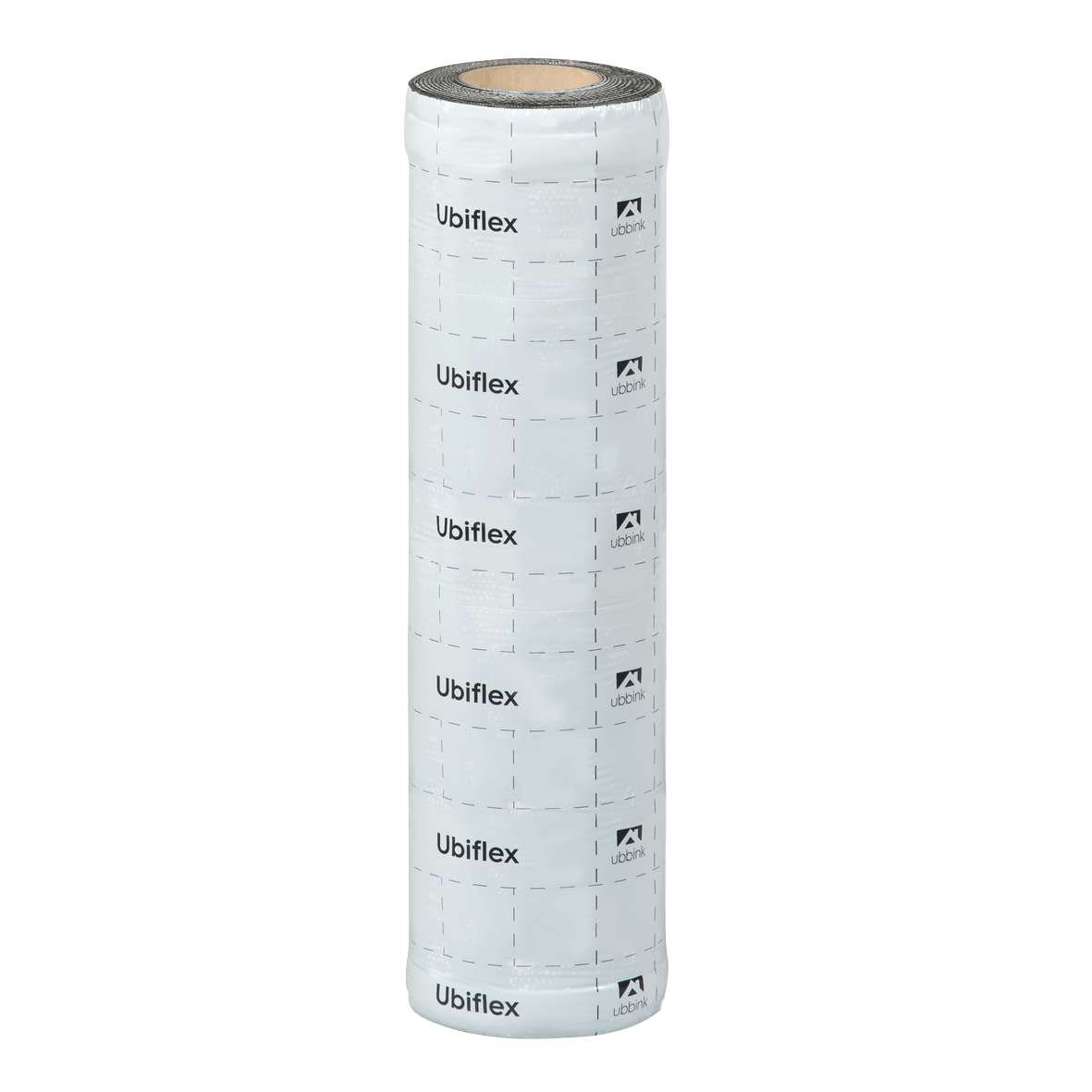 Rol a 5mtr. UBIFLEX FINIO loodvervanger 600mm zelfklevend grijs Ubbink
