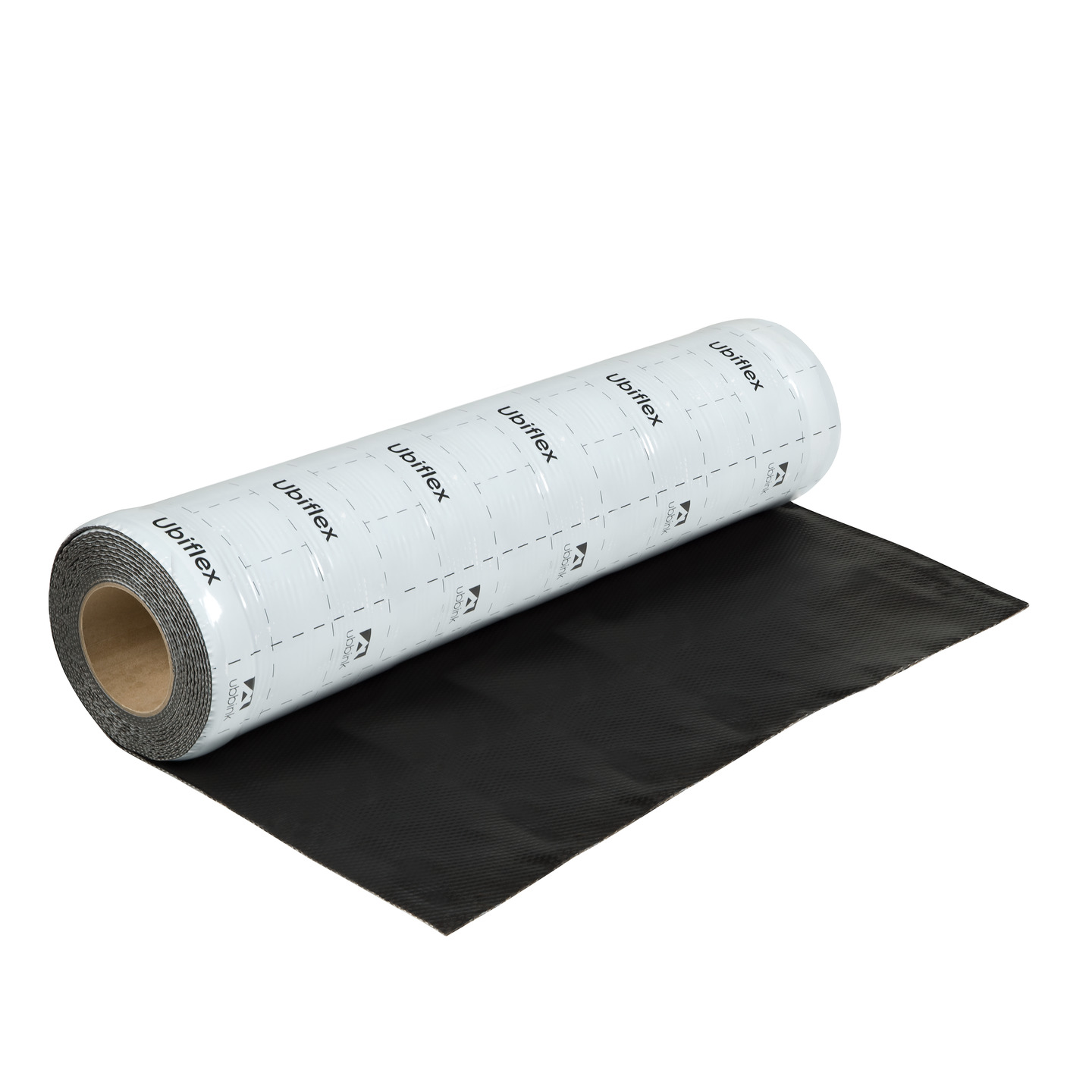 Rol a 5mtr. UBIFLEX FINIO loodvervanger 600mm zelfklevend zwart Ubbink