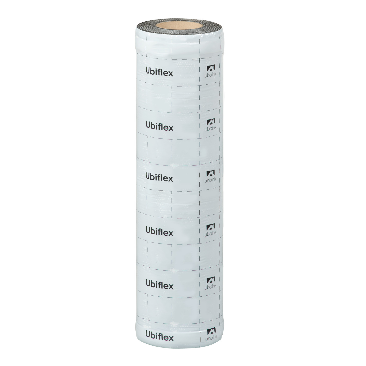 Rol a 5mtr. UBIFLEX FINIO loodvervanger 600mm zelfklevend zwart Ubbink