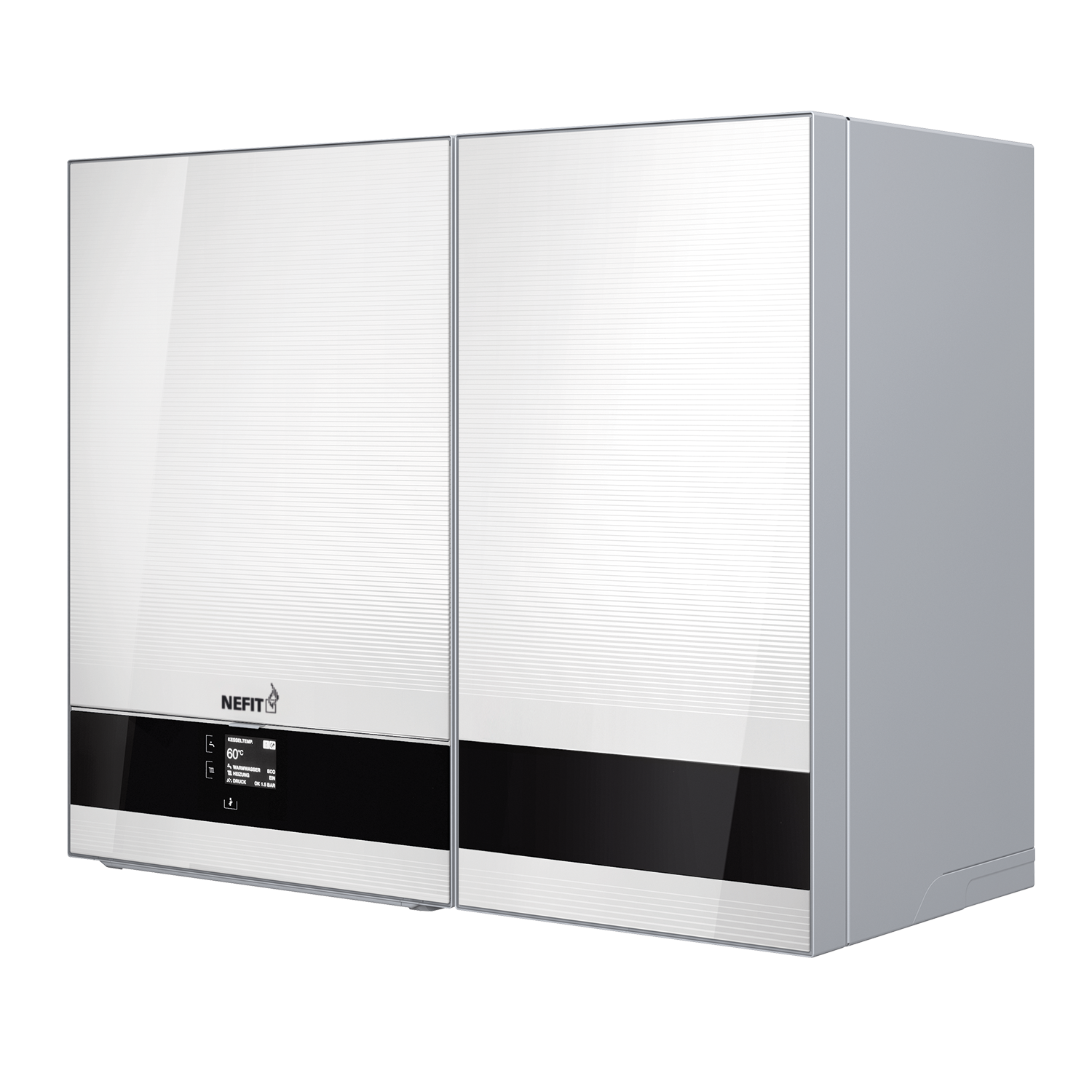 Gaswand combiketel 9700i Aquapower plus HRC 45/CW6 met ingebouwde boiler Nefit