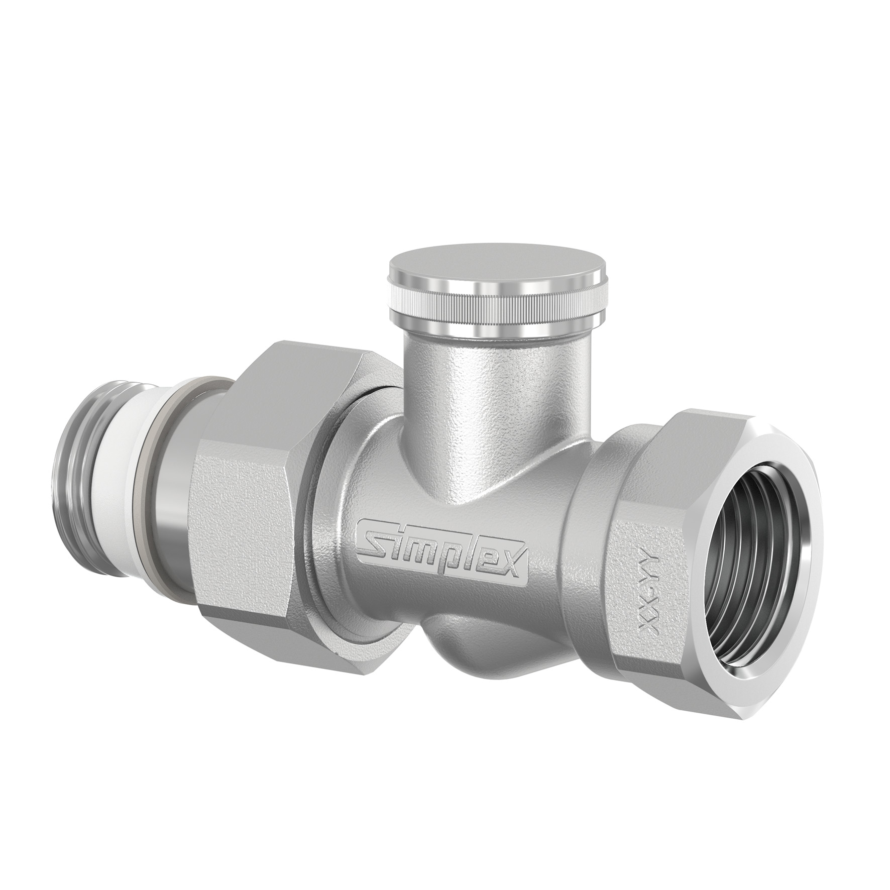 Voetventiel recht MF G1/2 Ni Simplex VVE=10 Flamco