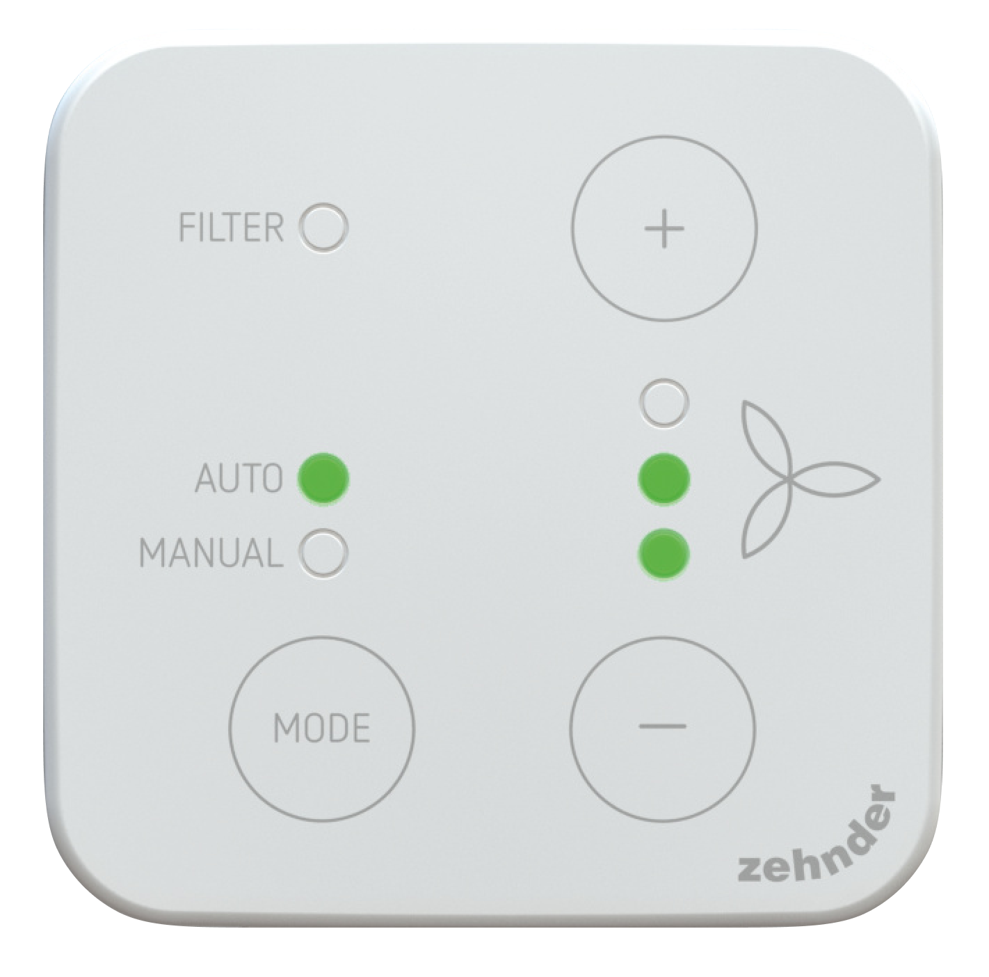 Bedieningspaneel ComfoSwitch ComfoNet 55 Zehnder