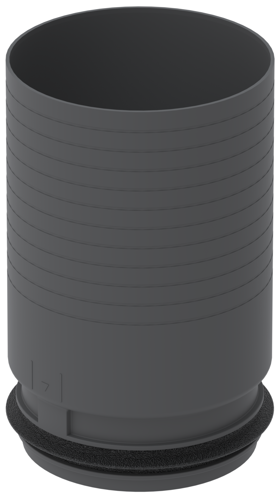 Verlengstuk TVA & CLRF 125 L= 204mm Zehnder