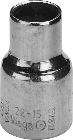 Verloopsok roodkoper soldeer 42x28mm 95240 k/g VVE=5 Viega