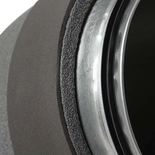 Bocht thermoduct geisoleerd 90° Ø125mm Econox