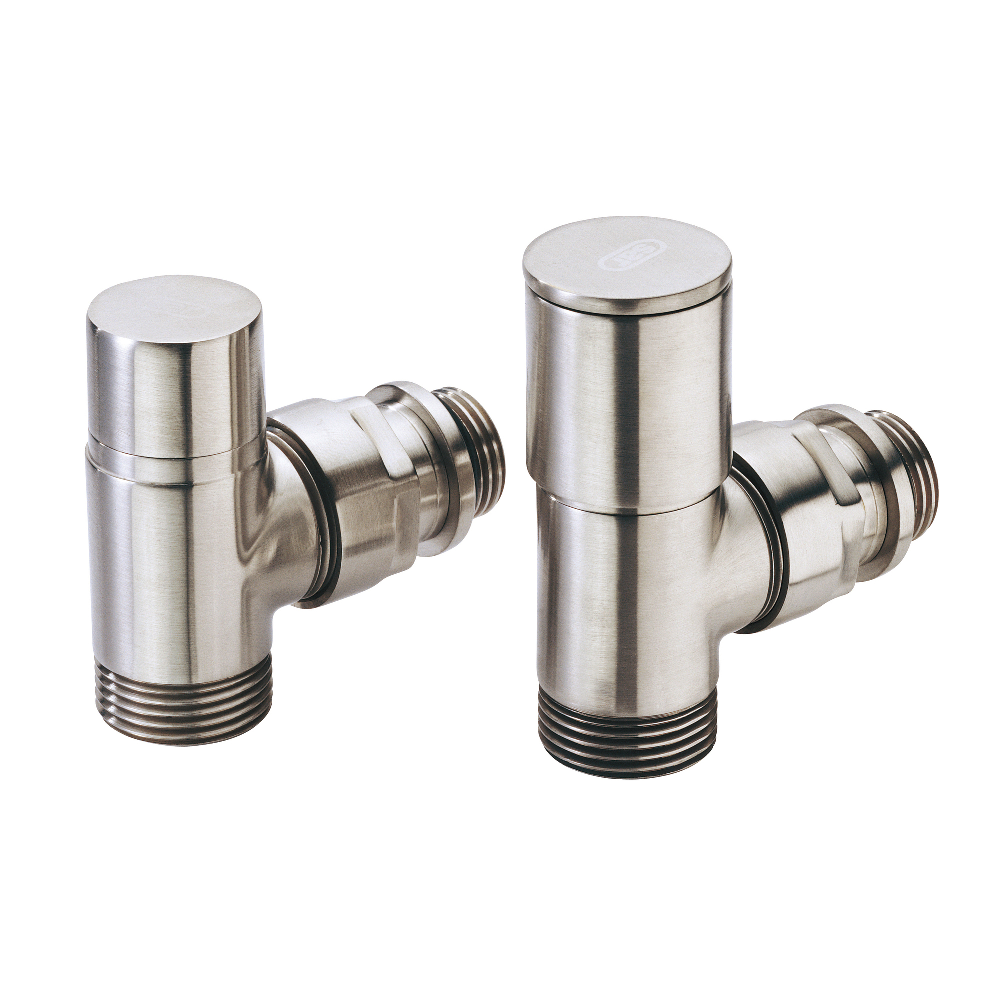 Handbedieningset radiatorkraan  haaks 1/2x3/4" Design Sphere chroom COMAP