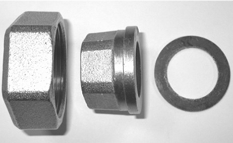 Schroefkoppeling DN32 / Rp1.1/4" t.b.v. VGS800 Johnson
