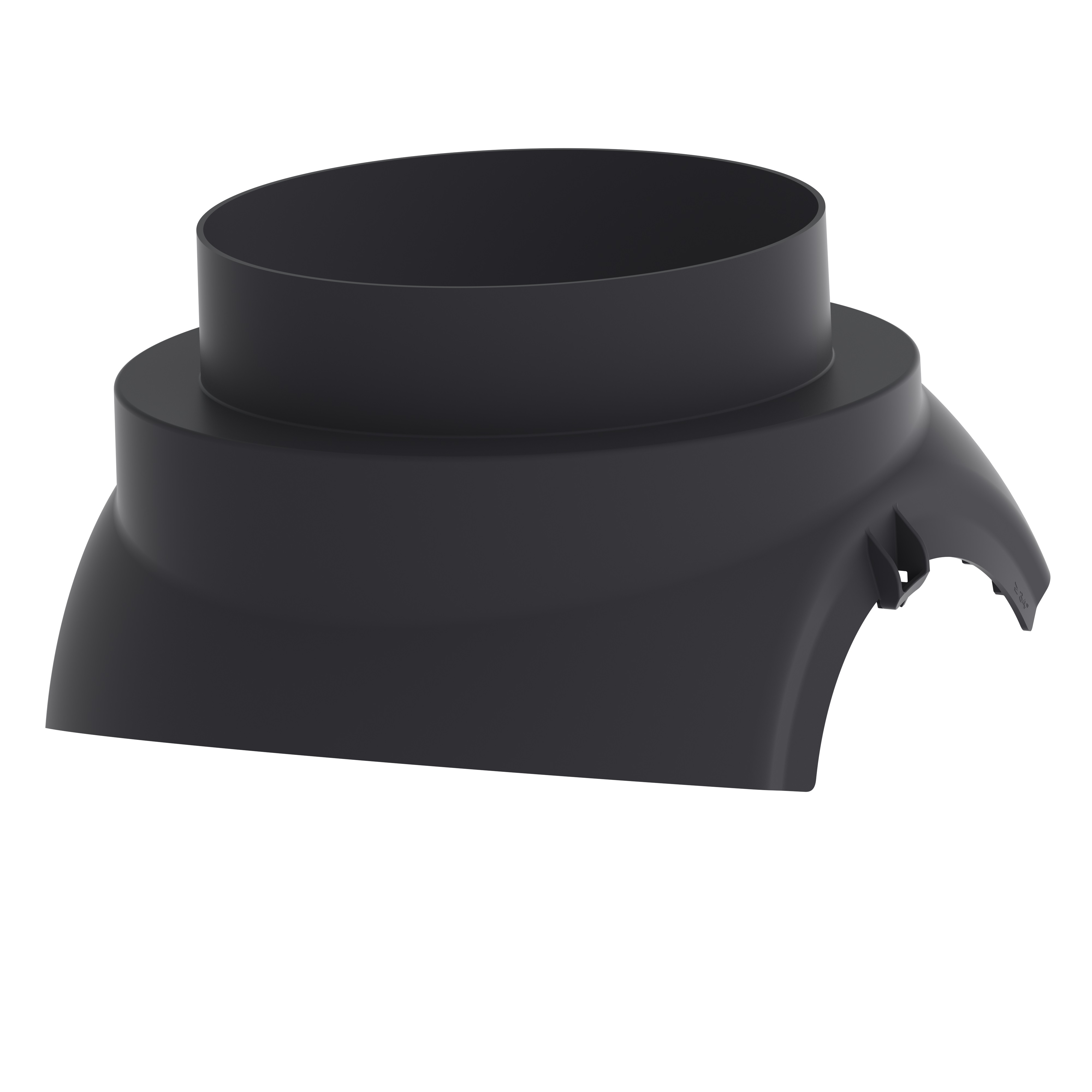 Scharnierkap DX Easy 263mm zwart Burgerhout