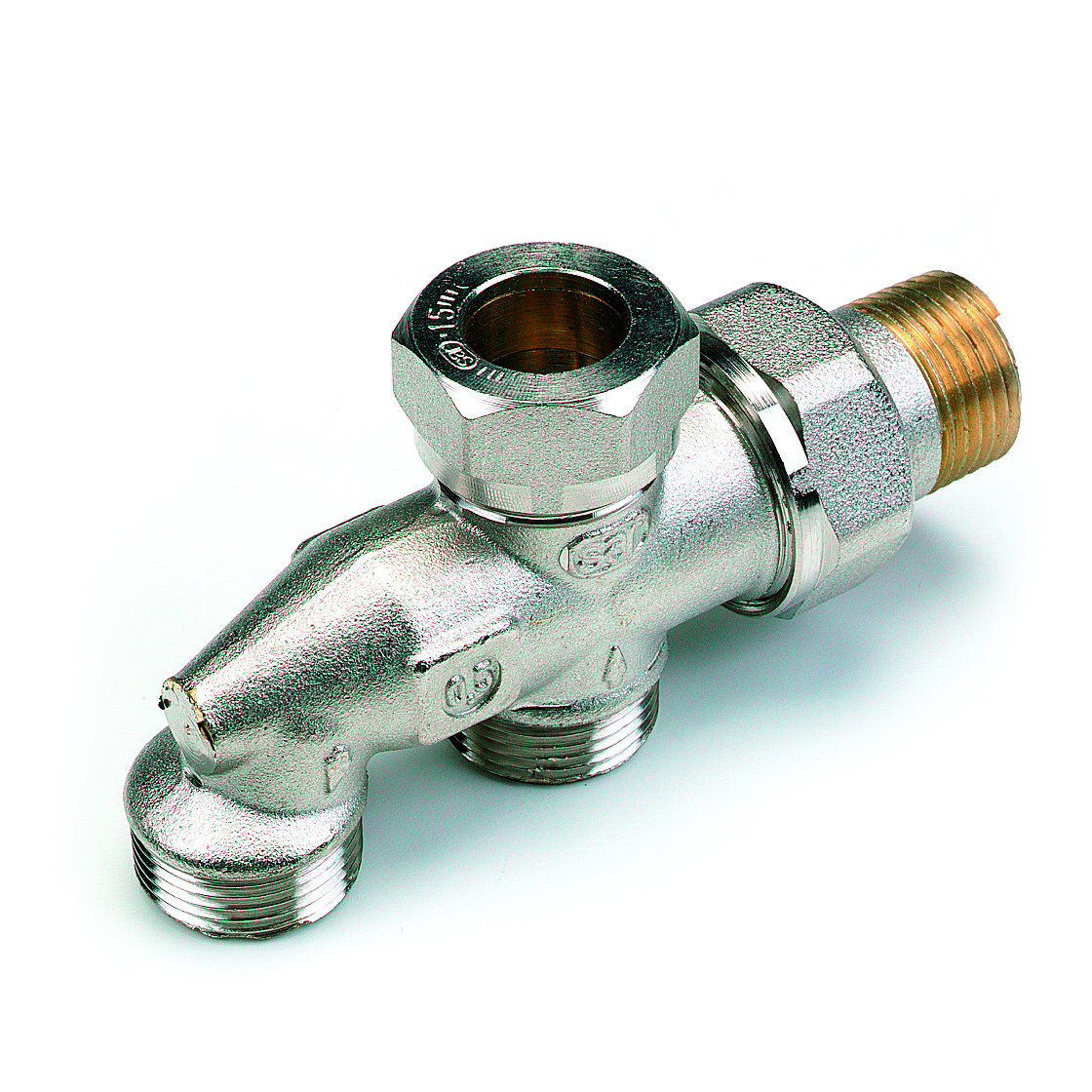 Onderblok Recht 1Pijps M22x1/2" 338E Recht VVE=5 COMAP