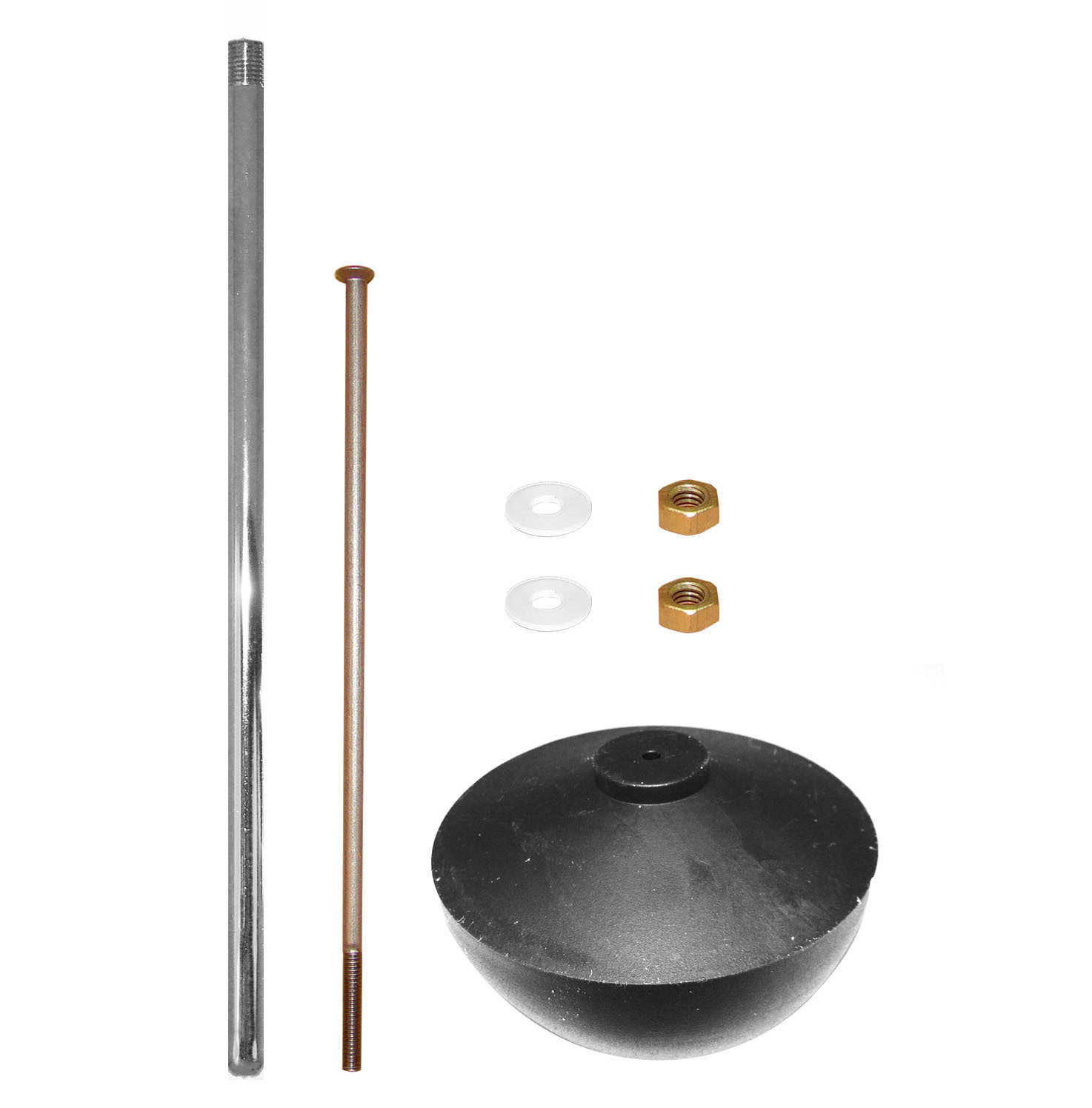 Trekstang (260mm)+bal+kogelstang v.Sph.uitstr.mech de Beer