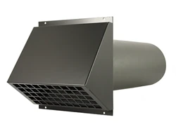 Geveldoorvoer geisoleerd Ø125mm Thermoduct 9mm Econox