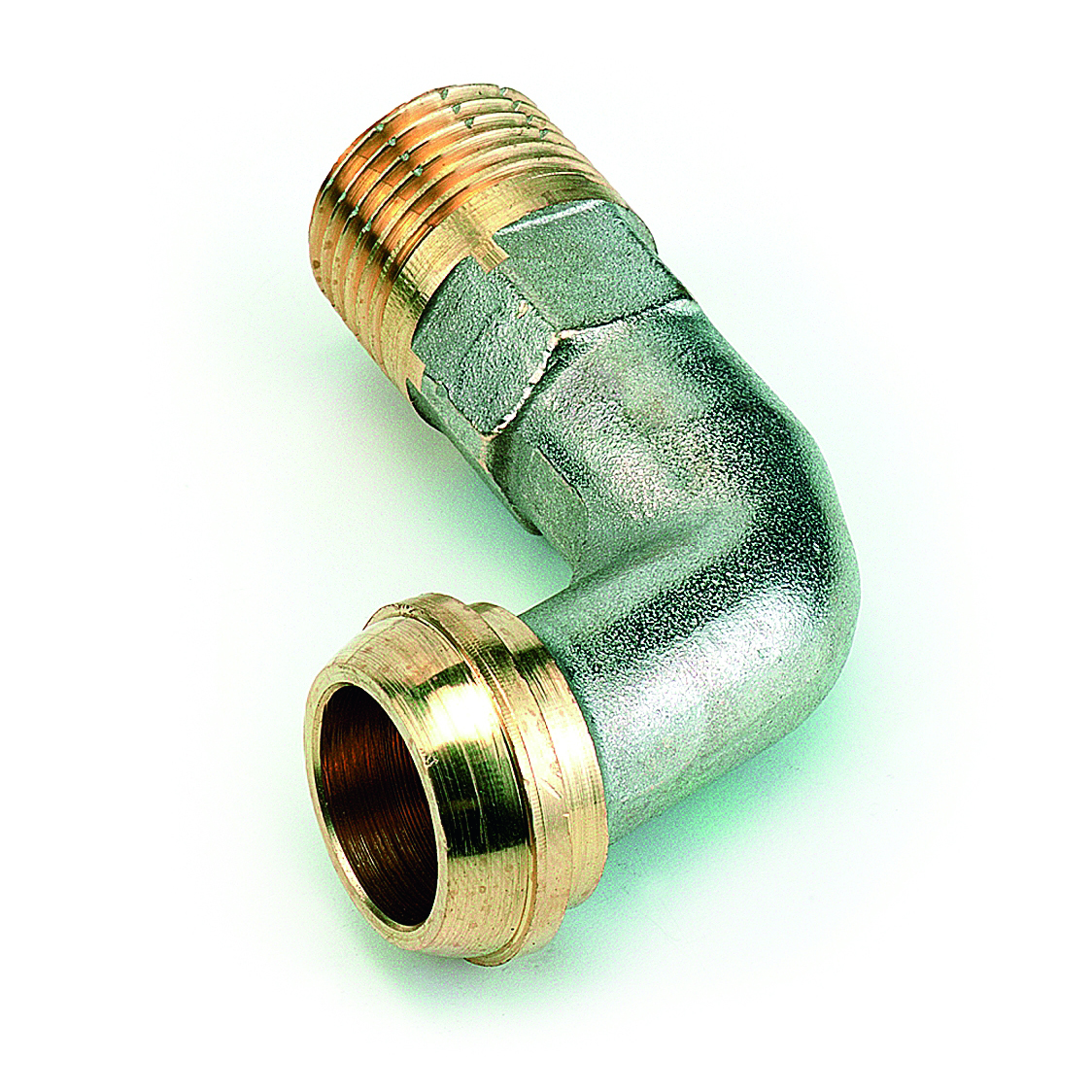 Bocht 90° 1/2" vernikkeld 597G COMAP