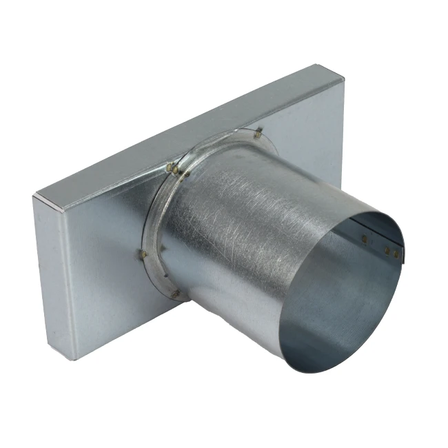 Deksel 170x80mm+aansluiting Ø80mm tbv instortkanaal Econox
