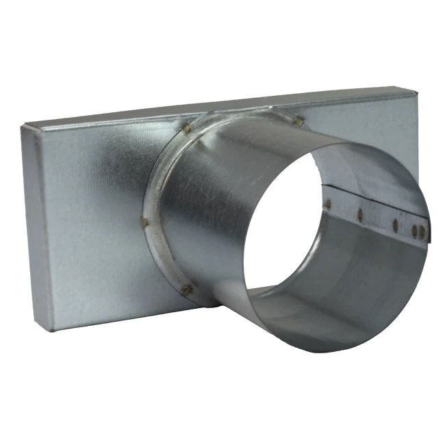 Deksel 170x80mm+aansluiting Ø80mm tbv instortkanaal Econox