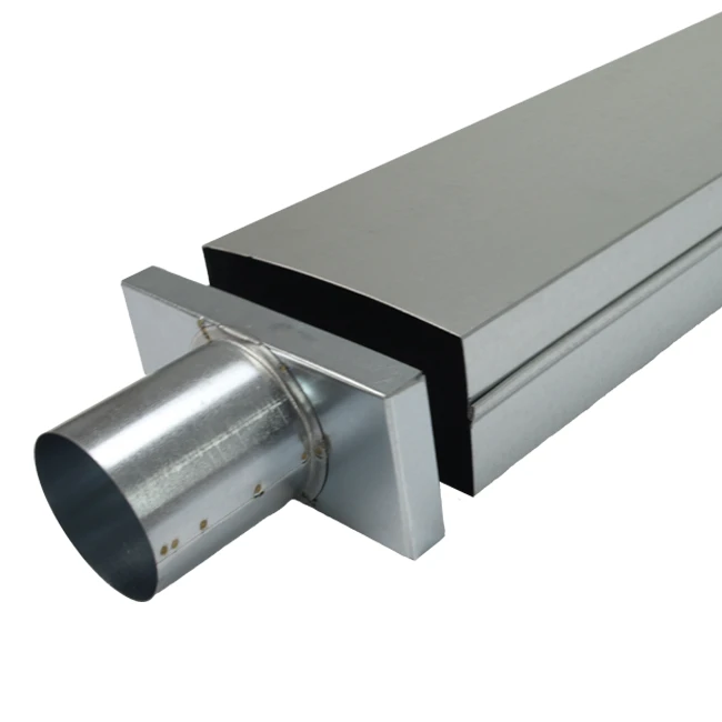Deksel 170x80mm+aansluiting Ø80mm tbv instortkanaal Econox
