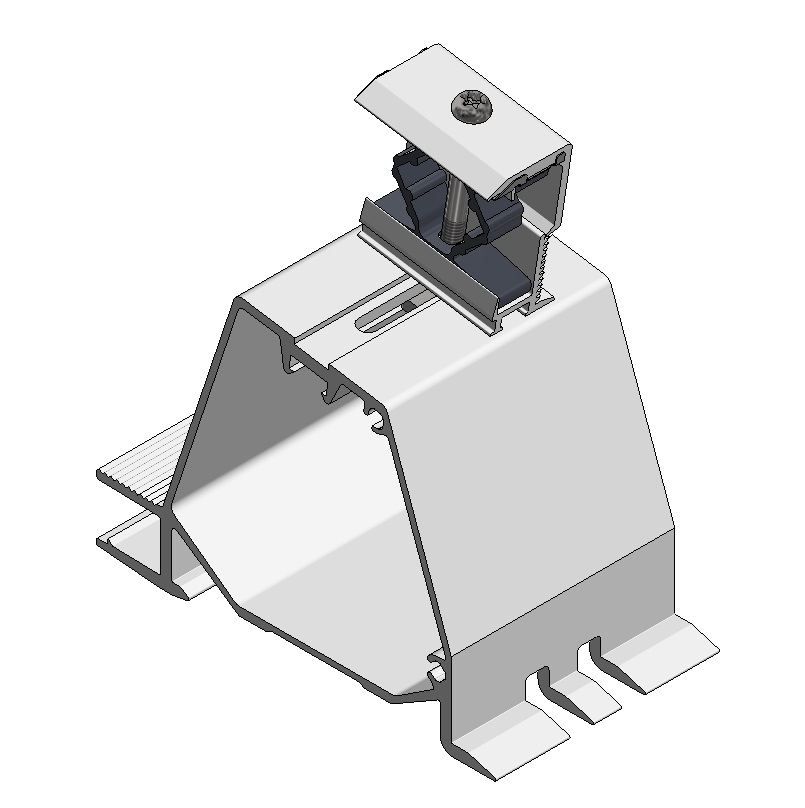 Voorvoet zijkant 724666 ValkPro+ Max Alu. Van der Valk Solar Systems