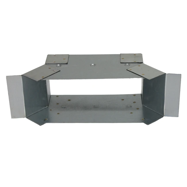 Zijaansluiting 170x80mm voor rechthoekig instortkanaal Thermoduct Econox