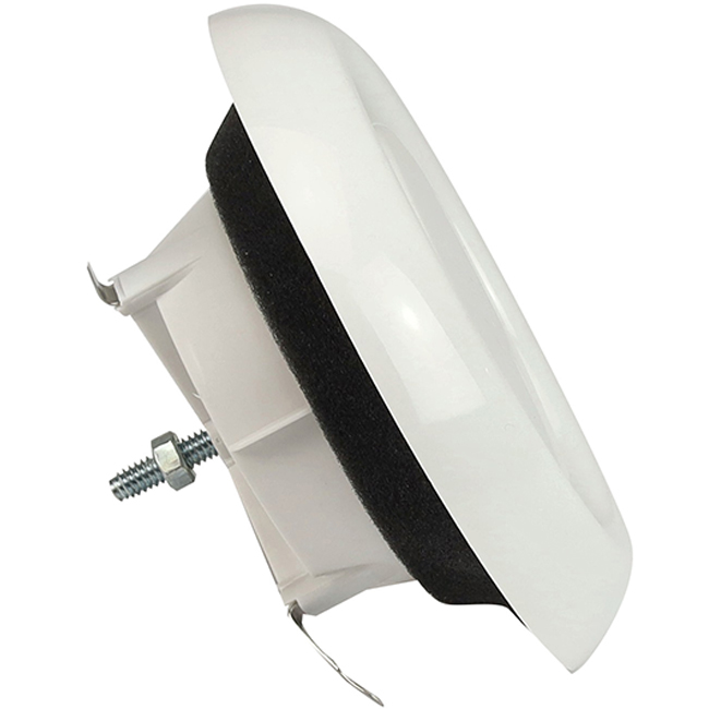 Kunststof ventilatieventiel ø200mm wit met klemveren DVLF200 Econox