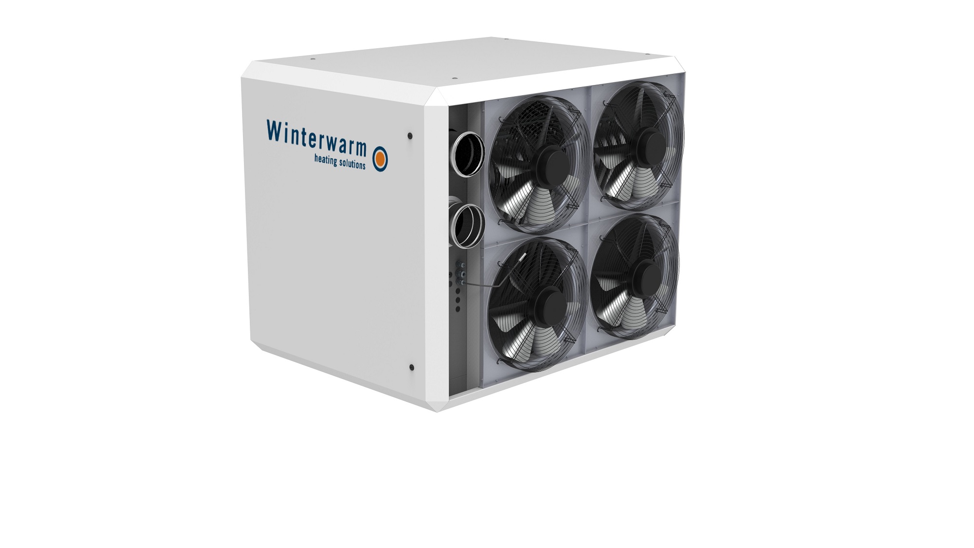 Luchtverwarmer niet-condenserend gasgestookt XR120+ aardgas Winterwarm
