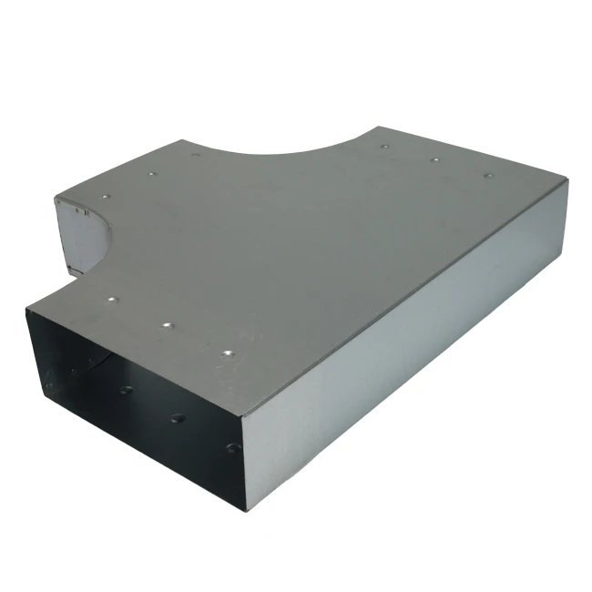 T-stuk 90° 170x80mm-170x80mm tbv instortkanaal Econox