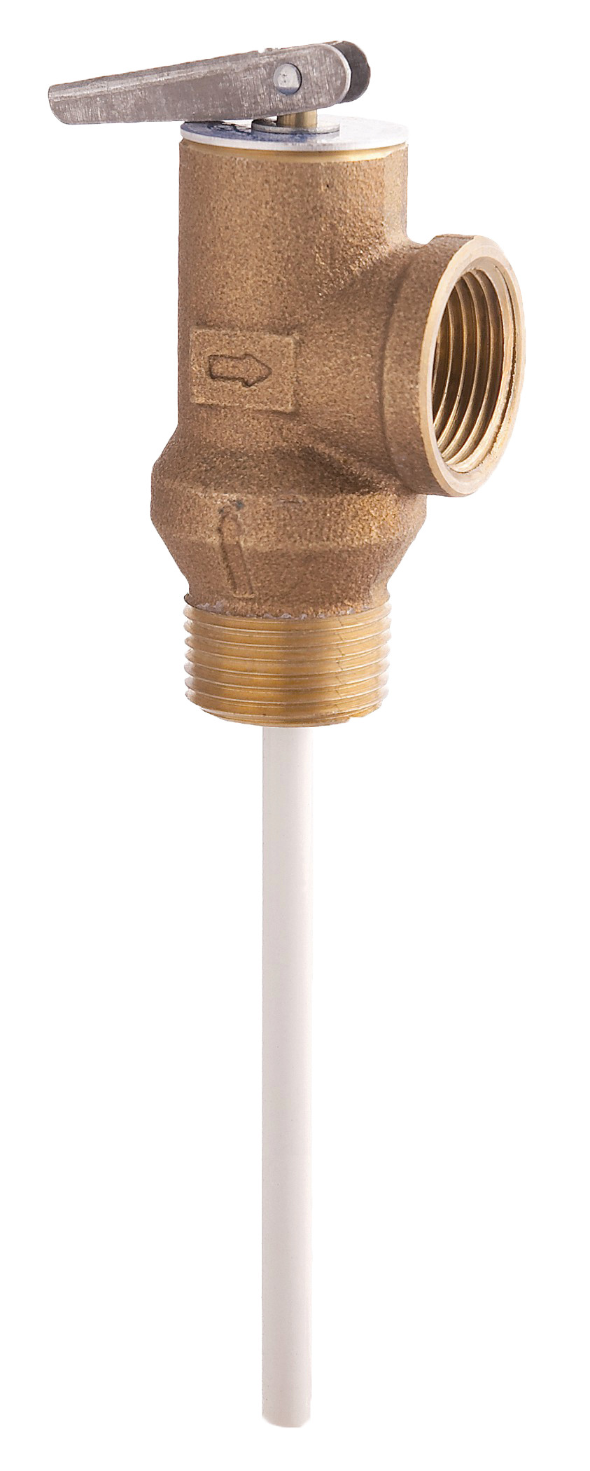 Temp. en drukventiel T&P 40XL 1" NPT 75PSI met floodsensor Watts