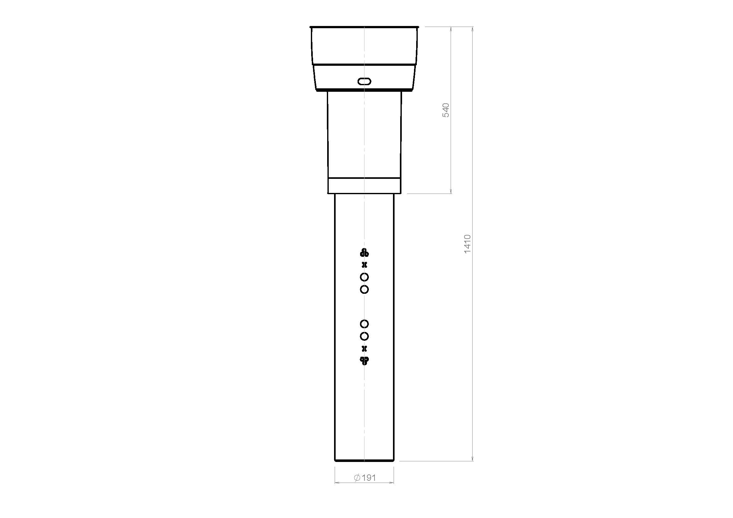 Dakdoorvoer EasyAir EPS 160mm terra (rood) Burgerhout