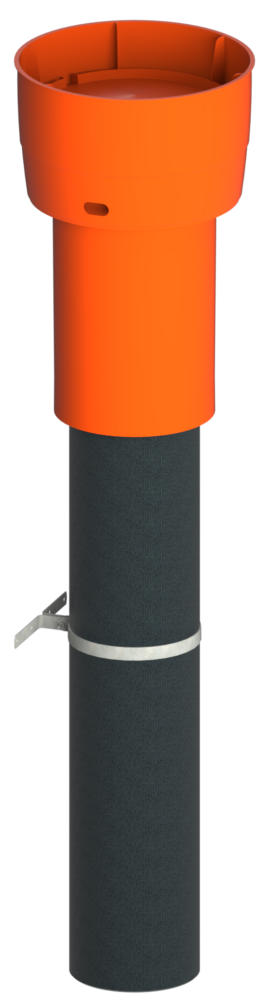 Dakdoorvoer EasyAir EPS 160mm terra (rood) Burgerhout