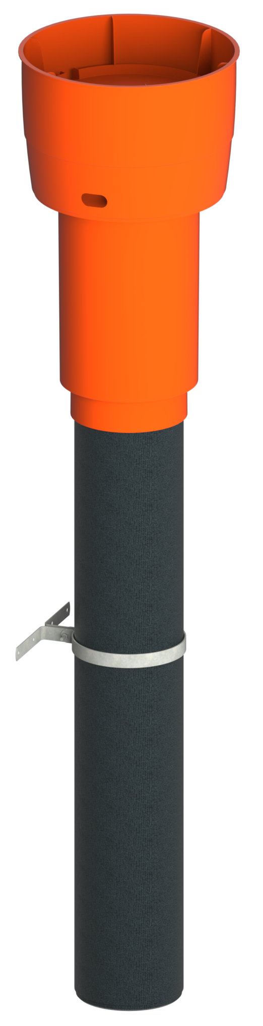 Dakdoorvoer EasyAir EPS 125mm terra (rood) Burgerhout