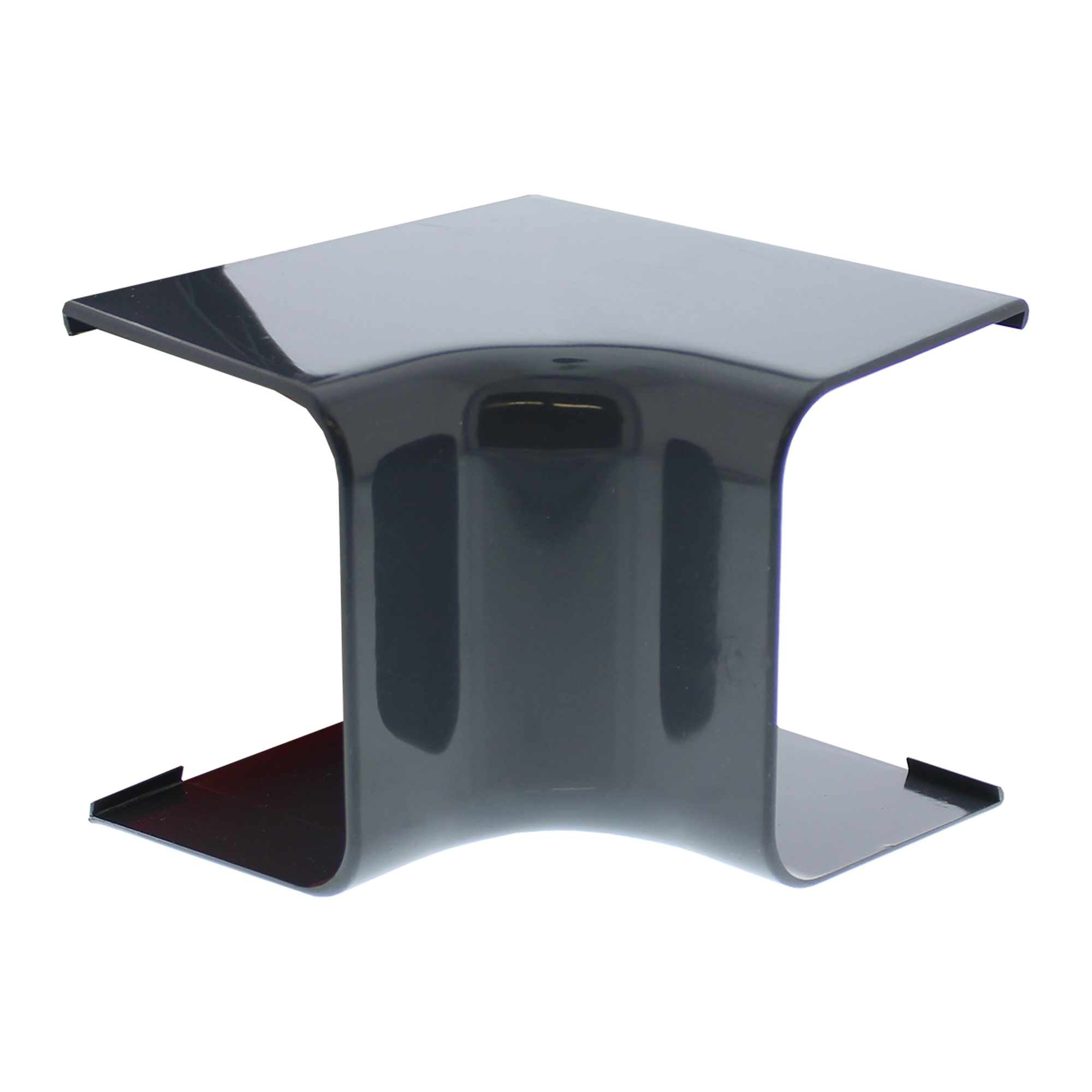 Binnenbocht kort 90° 65X50mm antraciet grijs PVC RAL7016 Canalit