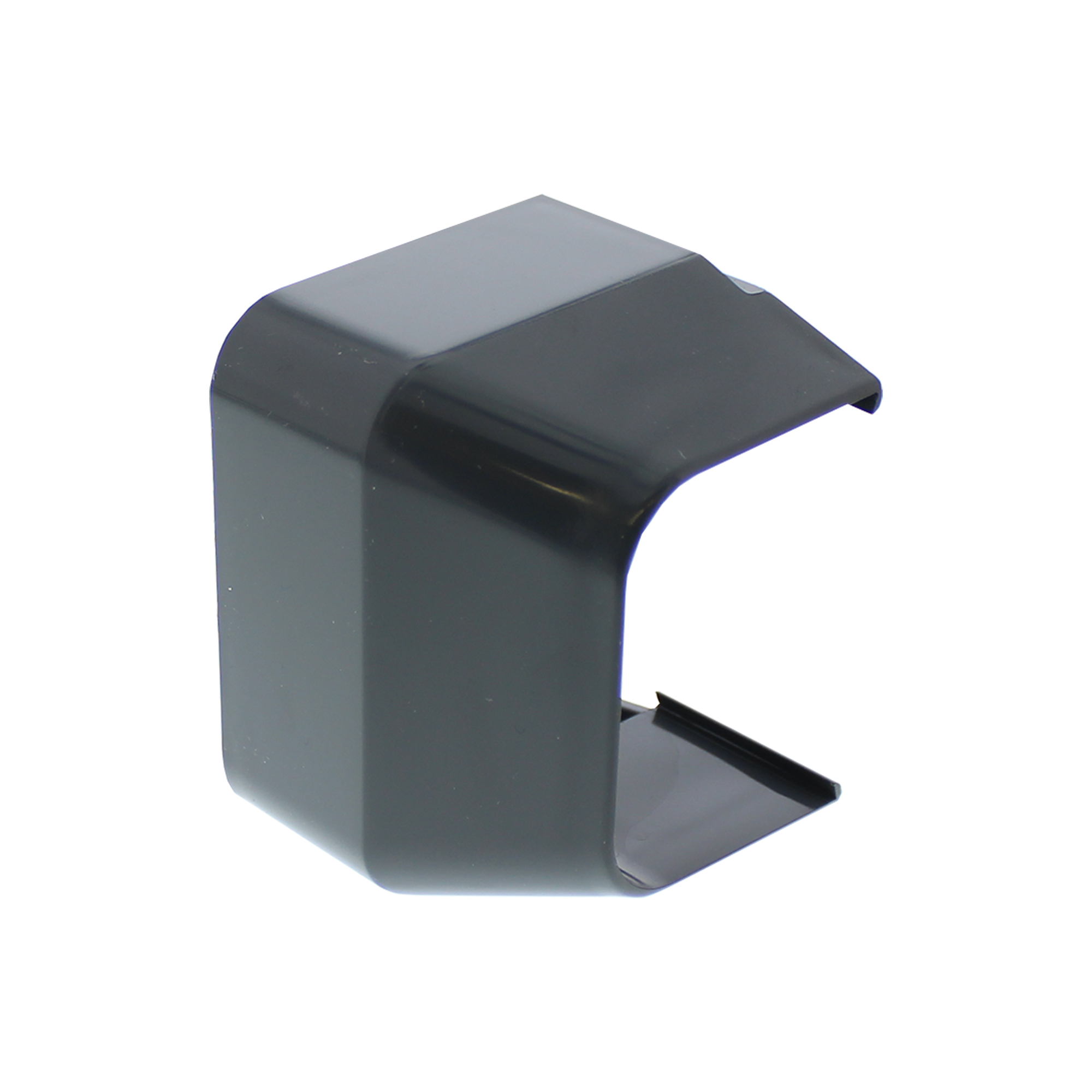 Verloopstuk 90X65mm antraciet grijs PVC RAL7016 Canalit