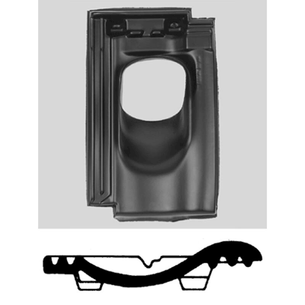 Pan BP Mulden Hol 25-45° 1P R131-V131 Ubbink