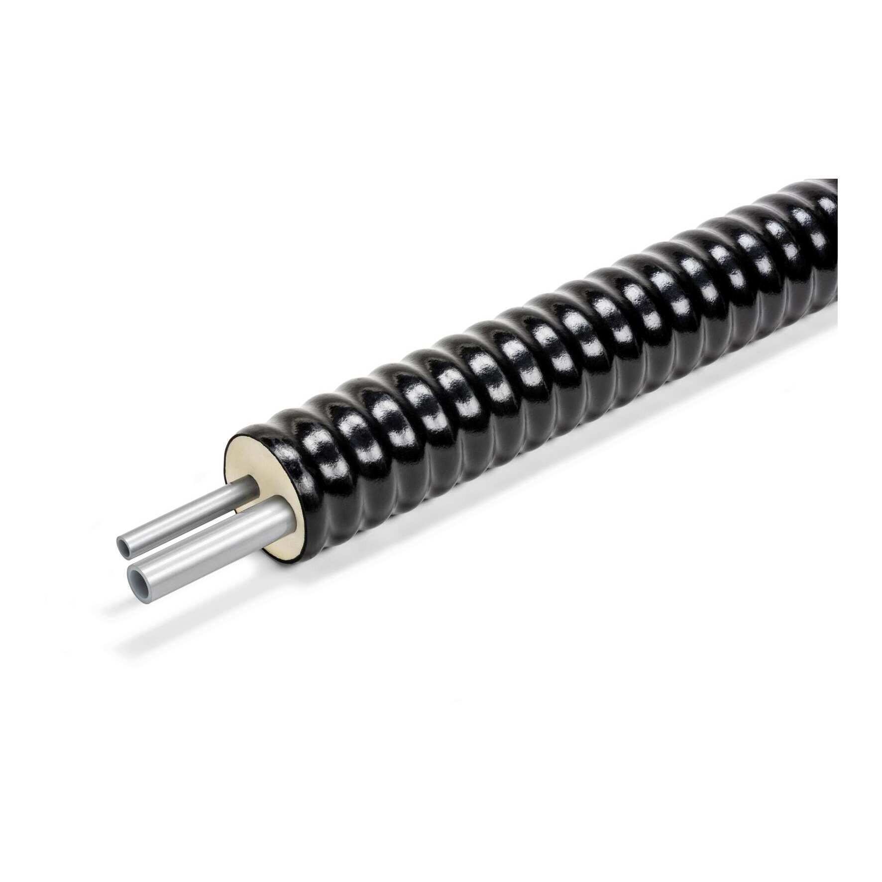 Lengte per mtr. voorgeisoleerde buis RAUTHERMEX DUO 40+25/126 TW MKV REHAU
