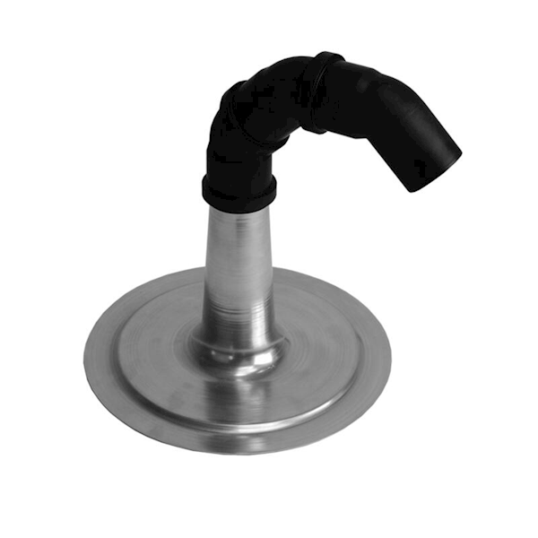 Kabeldoorvoer plakplaat alu.met PP-bochten 75mm Anjo