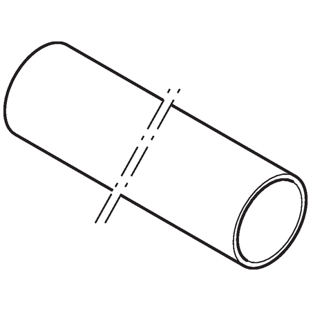 Lengte a 5mtr. Polyethyleen (PE) afvoerbuis 90mm WD=3,5mm Geberit