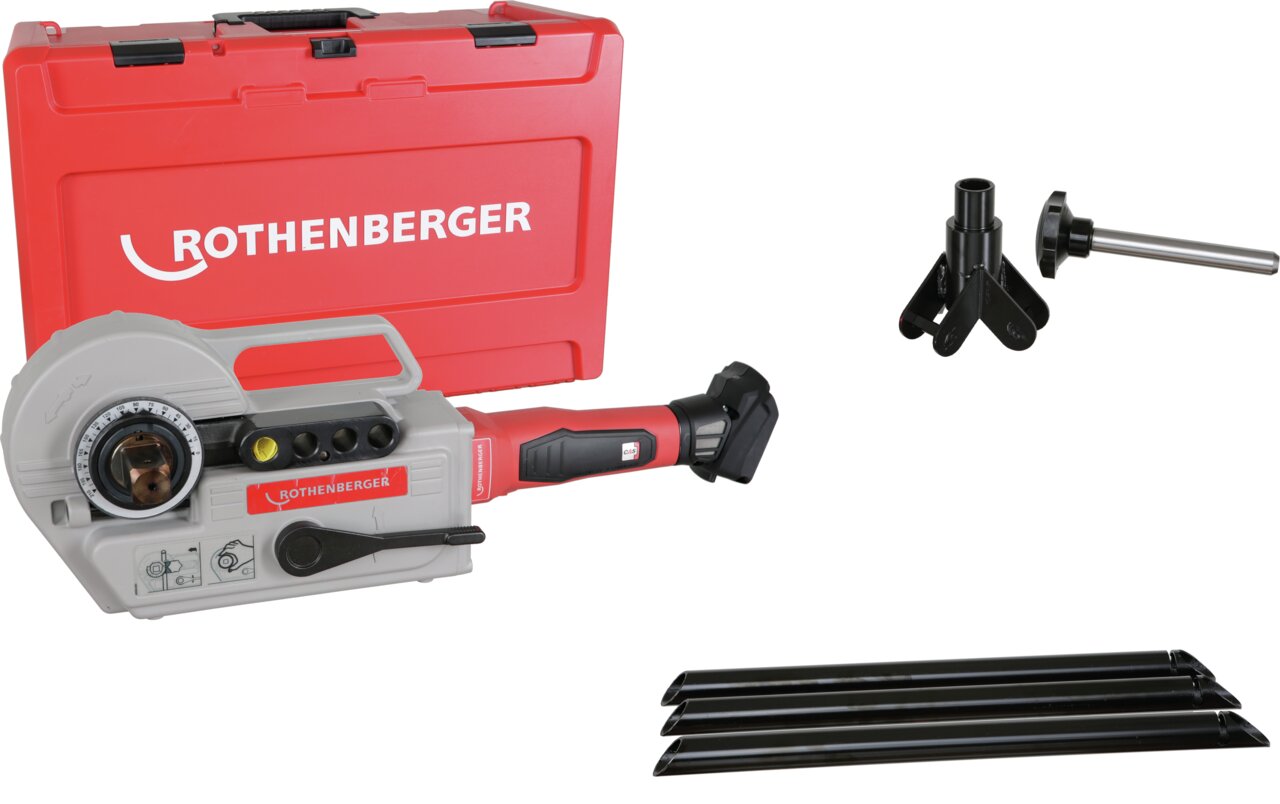 Robend 4000 e baretool - zonder accu en lader in rocase cas ROTHENBERGER