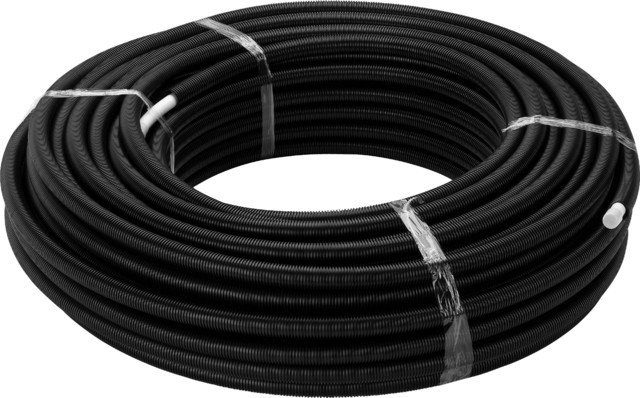 Rol a 75mtr. meerlagenbuis SMARTPRESS 20x2,3mm met mantel zwart 4704 Viega