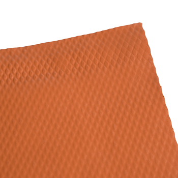 Rol a 5mtr. UBIFLEX FINIO loodvervanger 250mm zelfklevend rood Ubbink