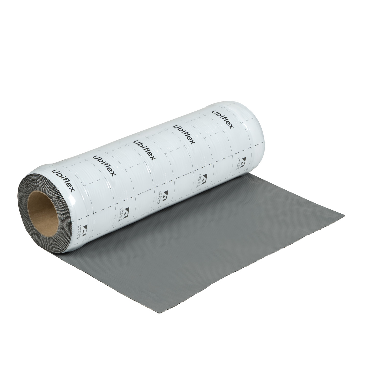 Rol a 5mtr. UBIFLEX FINIO loodvervanger 500mm zelfklevend grijs Ubbink
