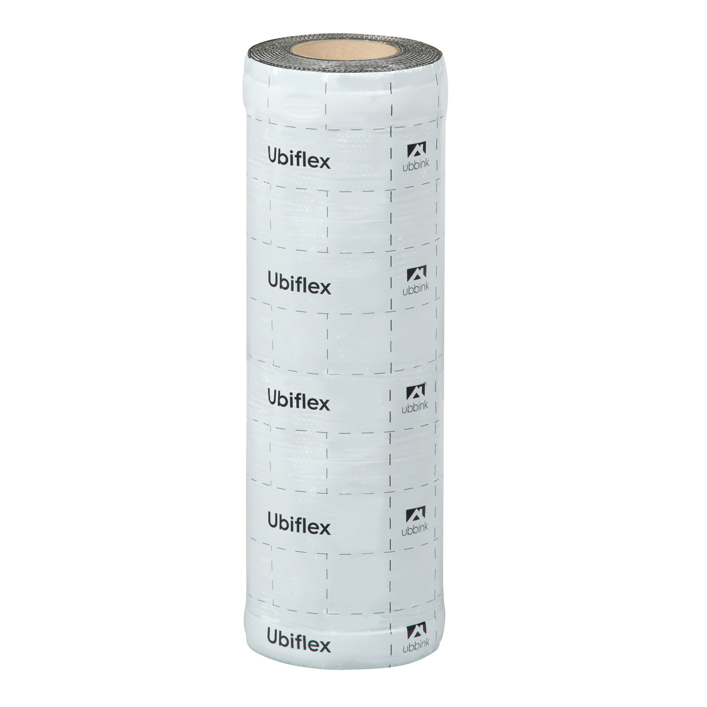 Rol a 5mtr. UBIFLEX FINIO loodvervanger 500mm zelfklevend zwart Ubbink