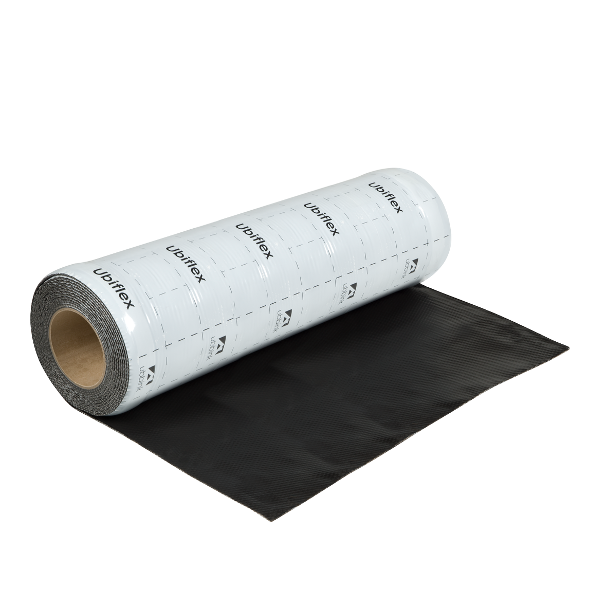 Rol a 5mtr. UBIFLEX FINIO loodvervanger 500mm zelfklevend zwart Ubbink