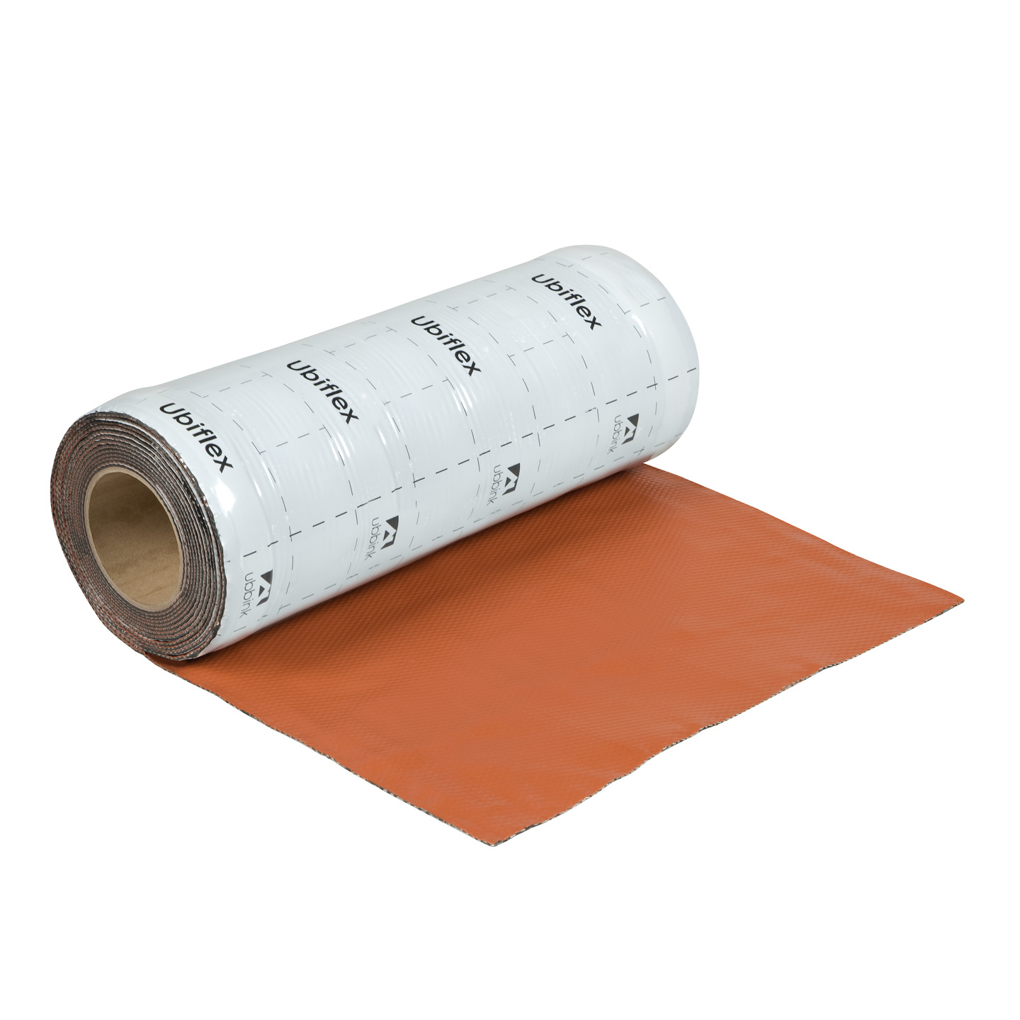 Rol a 5mtr. UBIFLEX FINIO loodvervanger 400mm zelfklevend rood Ubbink