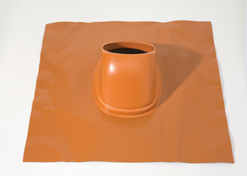 Univ. loodpan UL 500x500mm 25-45° terracotta R131-V131 Ubbink