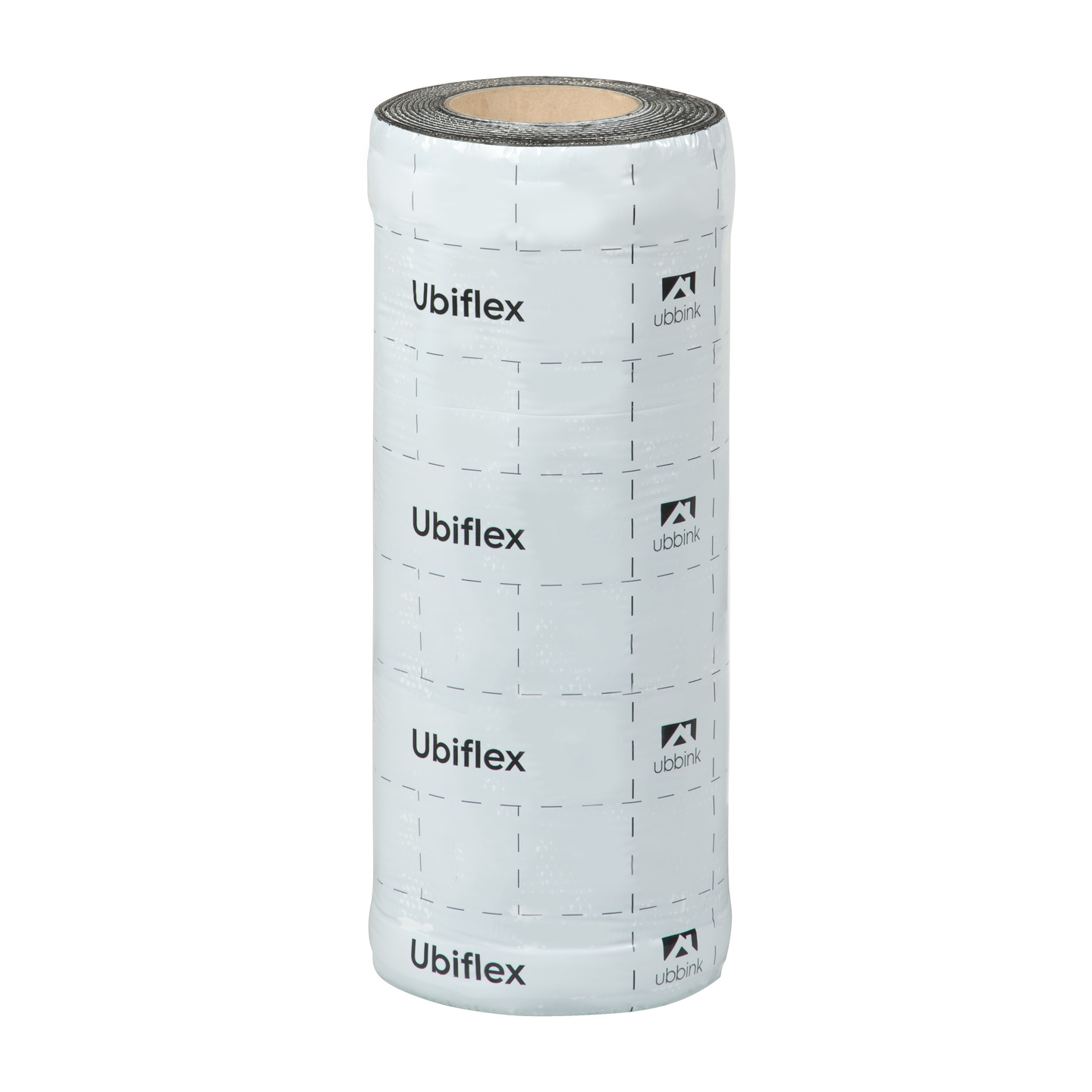Rol a 5mtr. UBIFLEX FINIO loodvervanger 400mm zelfklevend grijs Ubbink