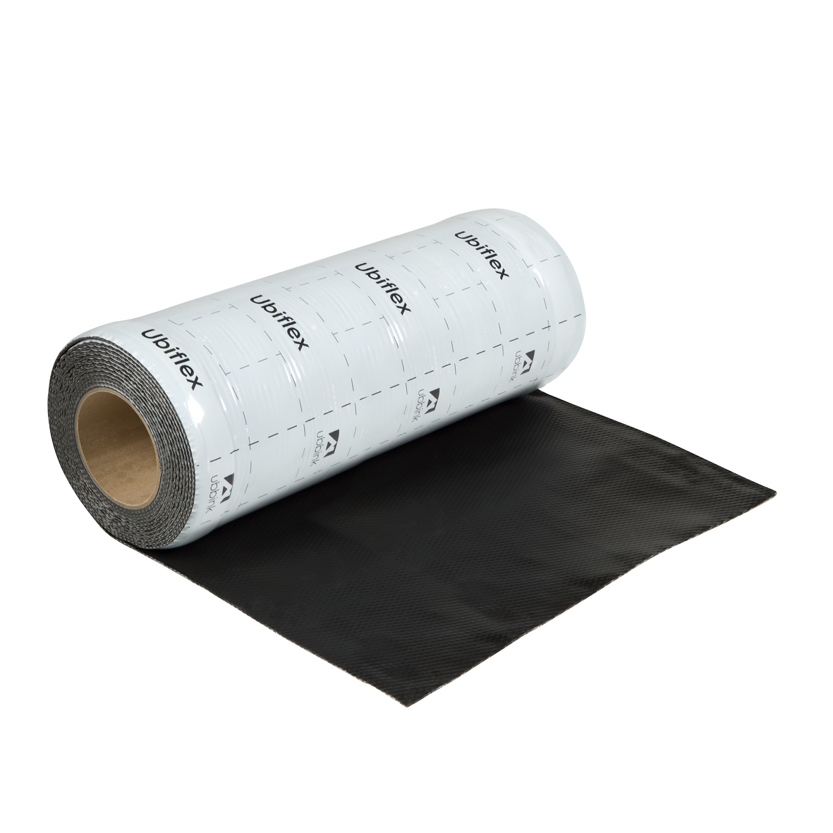 Rol a 10mtr. UBIFLEX FINIO loodvervanger 400mm zelfklevend zwart Ubbink
