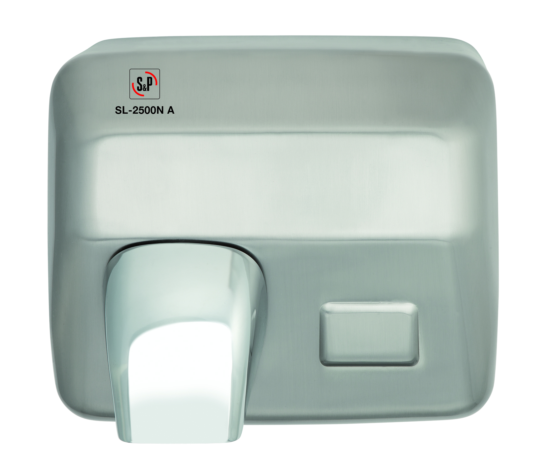 Handendroger SL-2500NA chrome kleur vandaalbestendig 2500W met infrarood sensor Soler & Palau