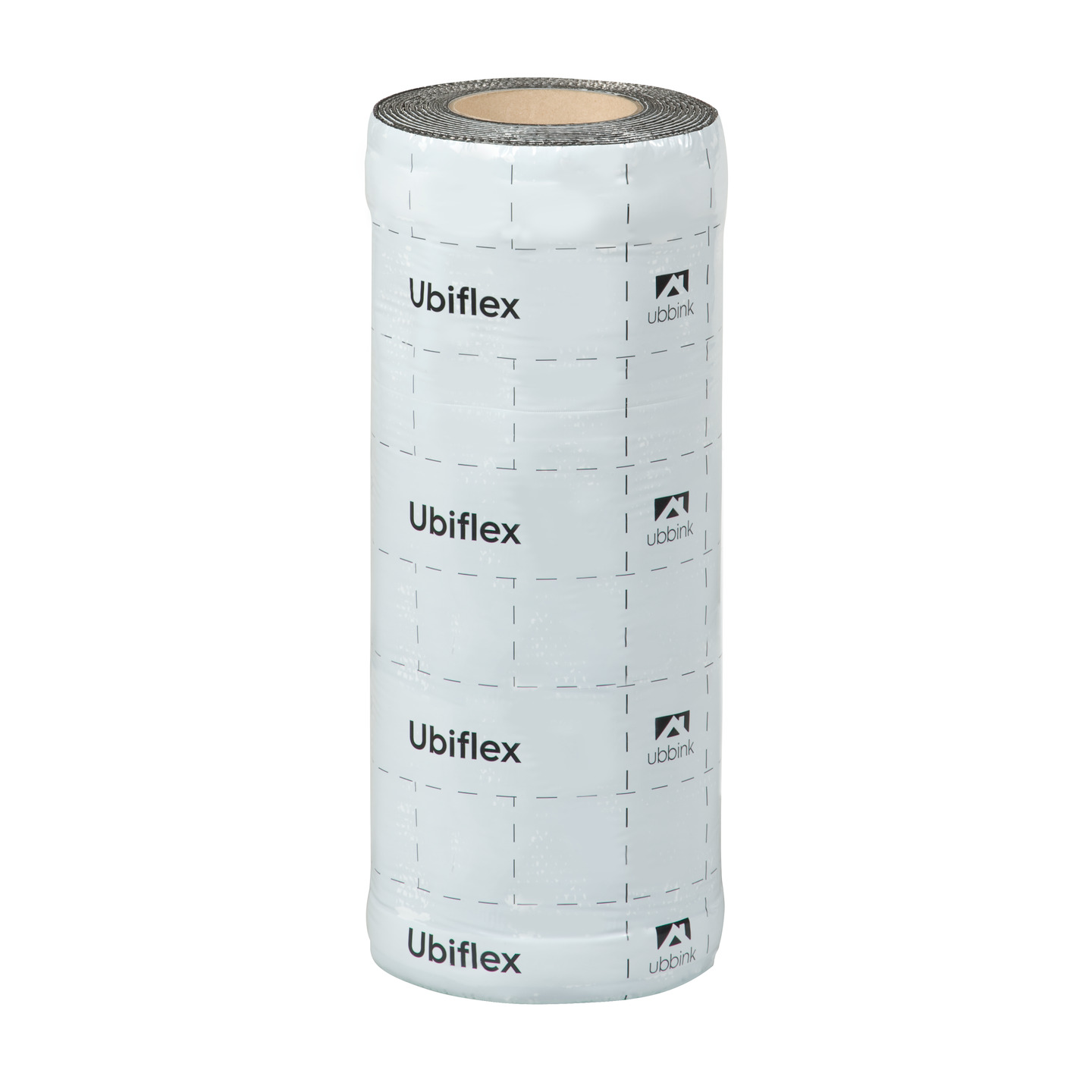 Rol a 10mtr. UBIFLEX FINIO loodvervanger 400mm zelfklevend zwart Ubbink